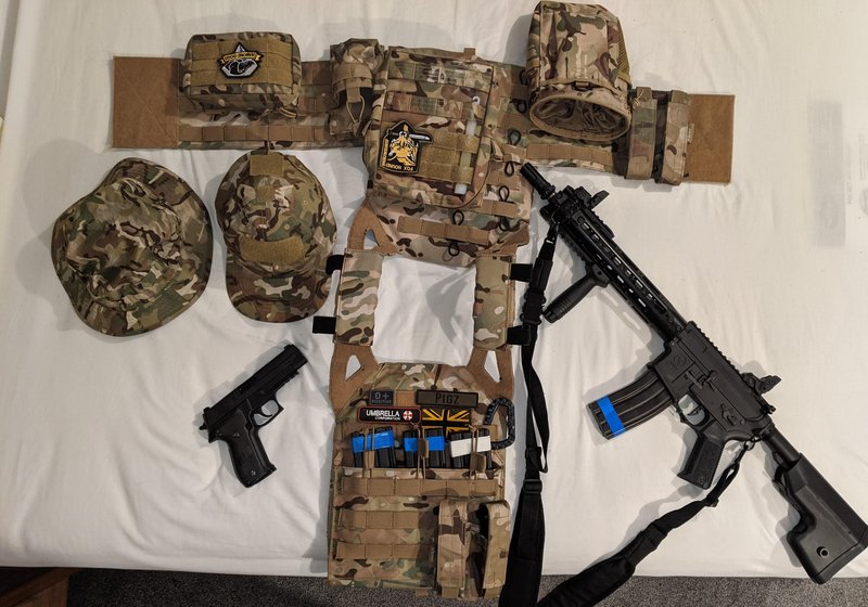 Step-by-step loadout building process