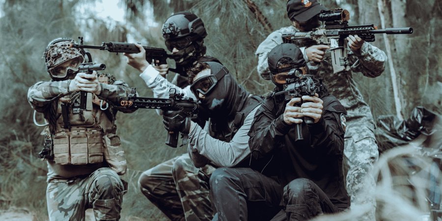 Airsoft tactical training