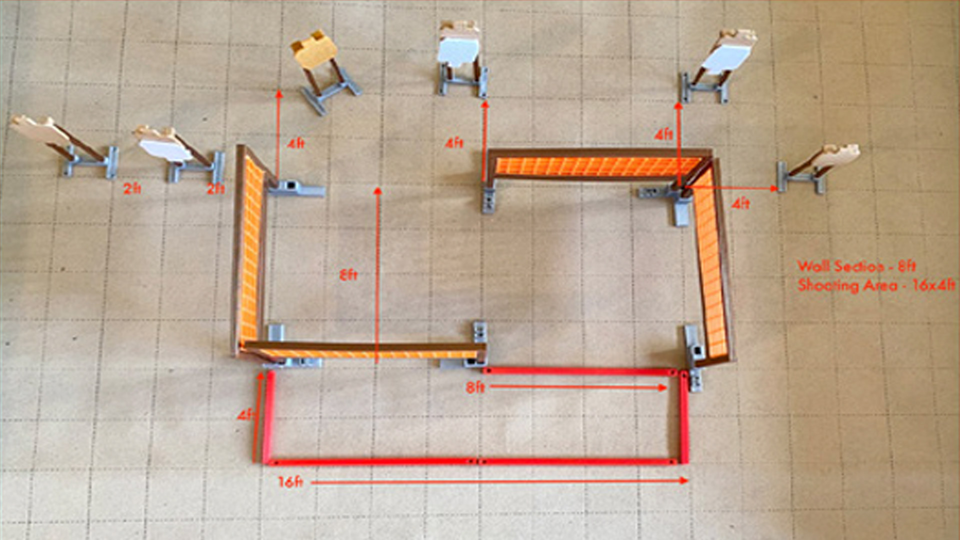 IPSC classifier stage layout