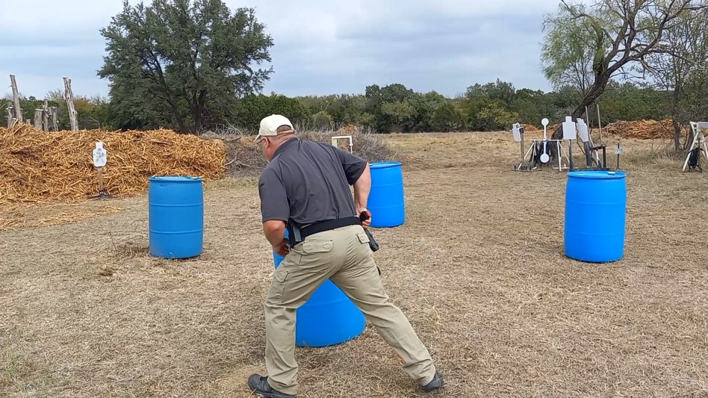 Shot timer training for USPSA skills